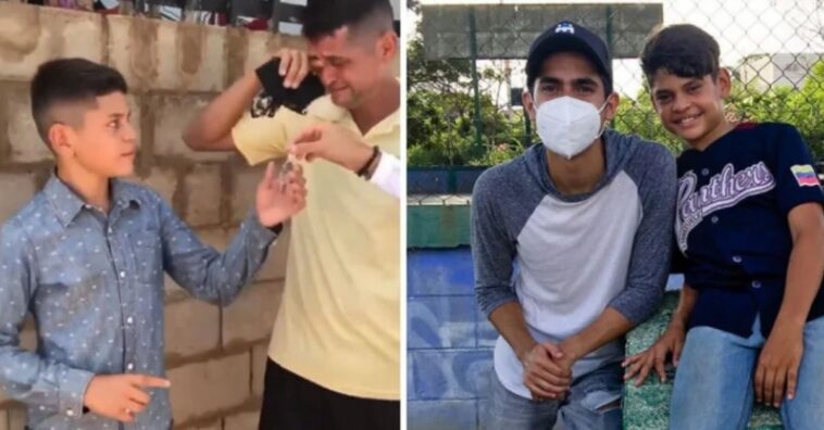 Menino que cantava na rua da Venezuela ganha casa