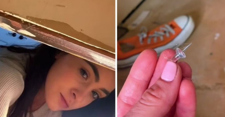 Mulher encontra itens estranhos em casa recém-alugada