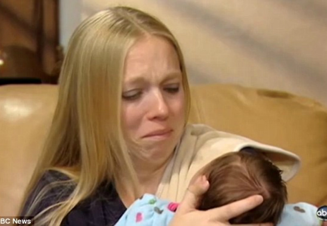 Mãe adianta o parto em duas semanas