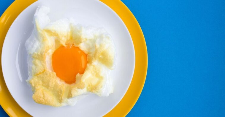 receita de ovos em nuvem