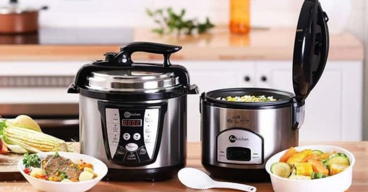 Panela de pressão elétrica