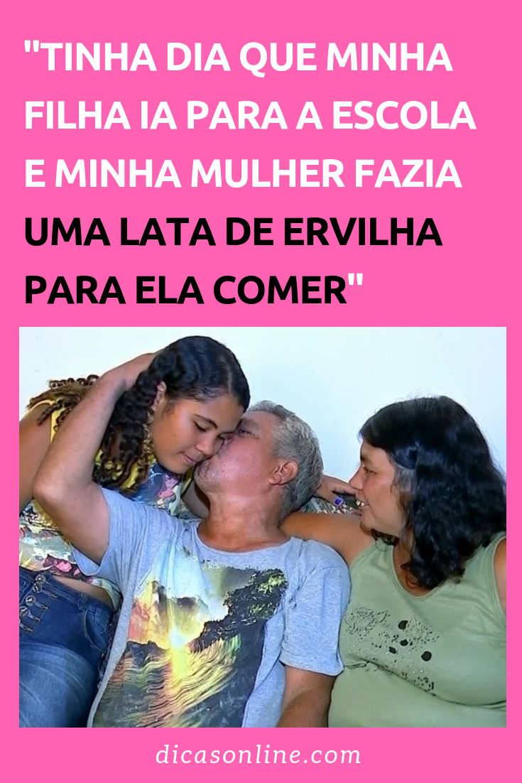 Pedreiro desempregado teve ajuda da internet 