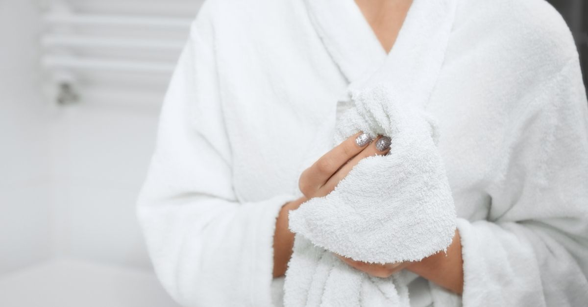 Quando trocar a toalha