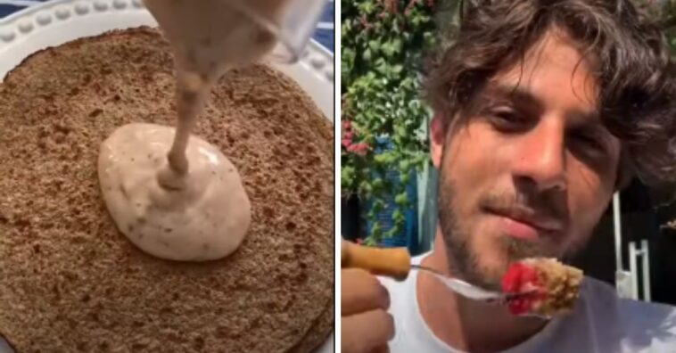 Receita de panqueca do Chay Suede