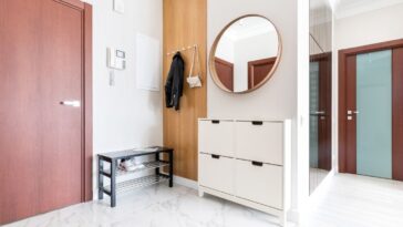 Sapateira para hall de entrada