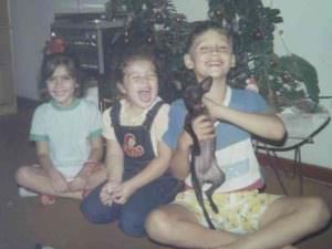 Sempre que está com os seus primos é uma festa!