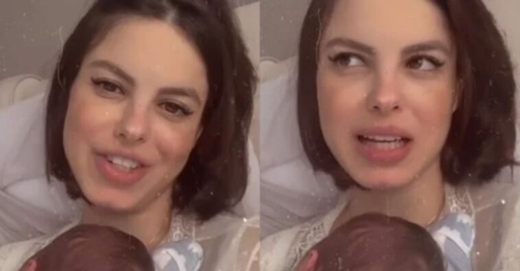 Sthefany Brito fala sobre a real da maternidade