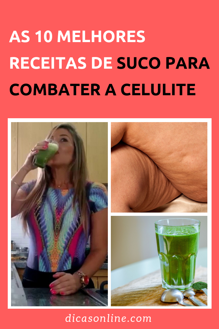 Suco para celulite