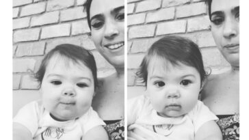 Tatá Werneck mostra primeiros dentinhos da filha