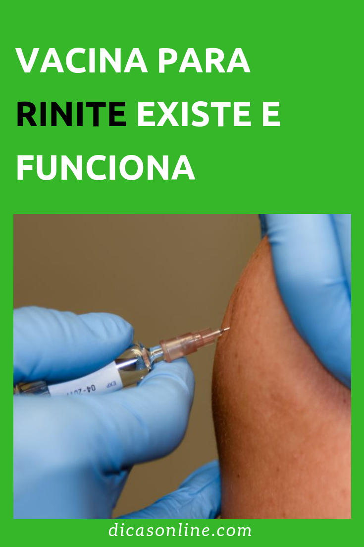 Vacina para rinite