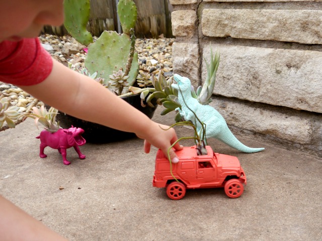 vaso de flor reciclado