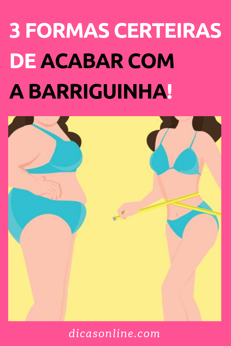 Como perder gordura da barriga