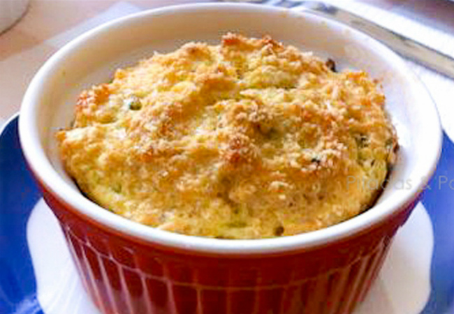 acompanhamentos para panqueca suflê de quinoa