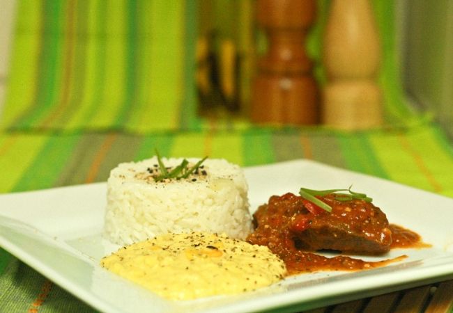 bife na panela de pressão alcatra ao molho na pressão