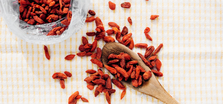 alimentos enegéticos goji