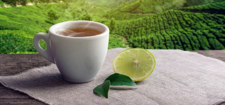 comer alimentos para gripe chá verde 