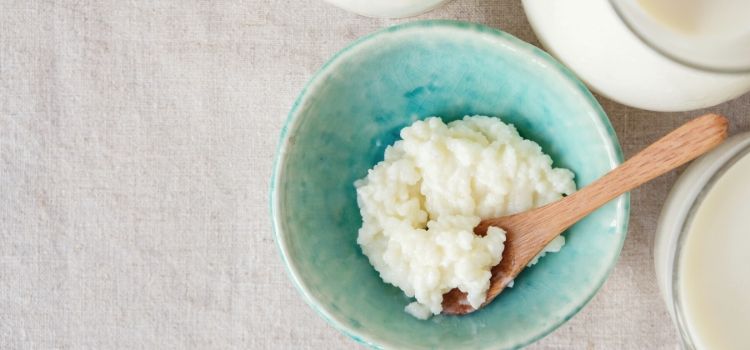 comer alimentos para gripe kefir