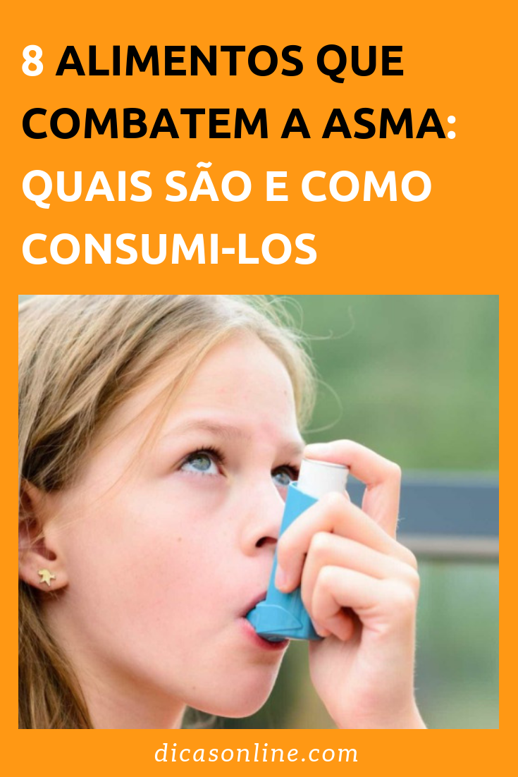 Alimentos que combatem asma