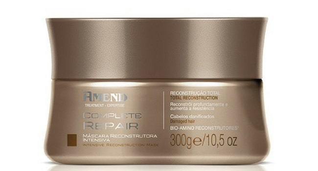 melhor máscara hidratação amend