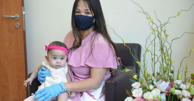 aos 4 meses, bebê cura-se da covid-19