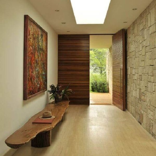 aparador de madeira maciça