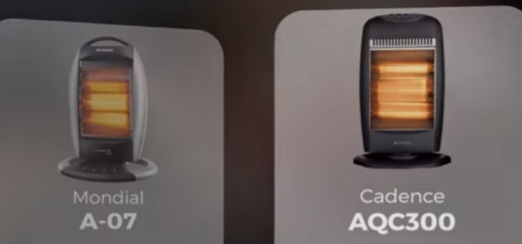 tipo de aquecedor halógeno