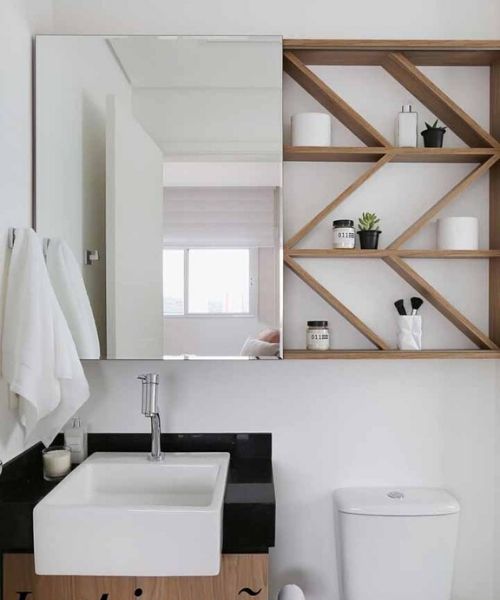 modelo armário aberto decorativo