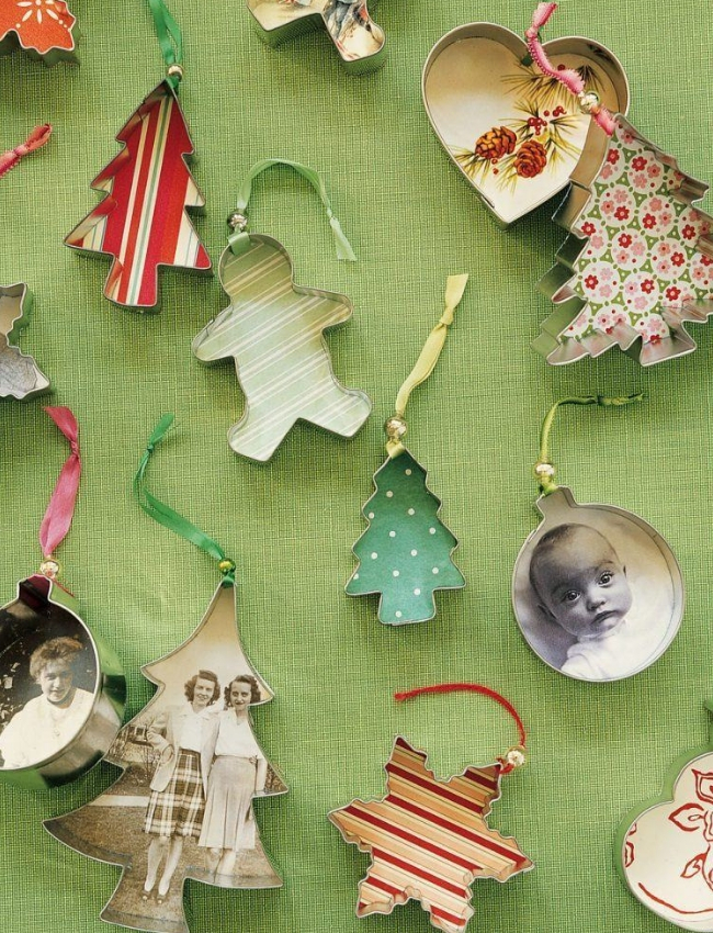 fazer artesanato de natal reciclado forminha