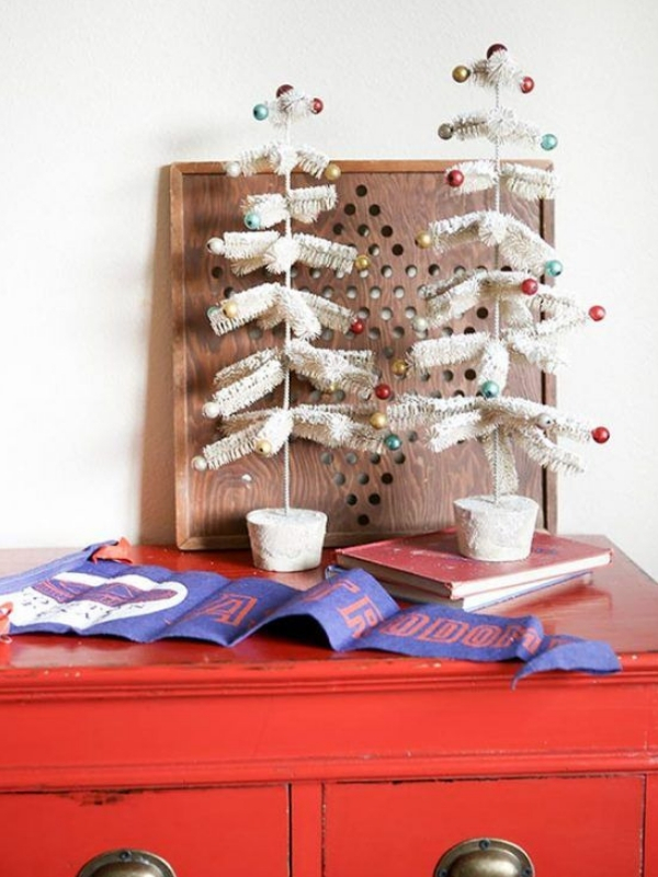 modelo arvore de natal branca finas