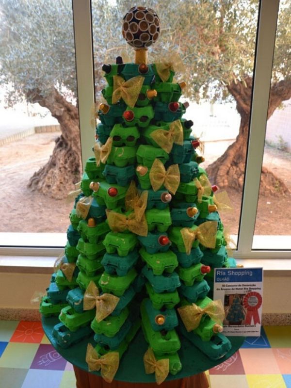 Árvore de Natal reciclada: ideias fáceis e criativas