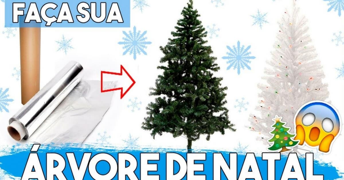 Aprenda a fazer a sua própria árvore de Natal