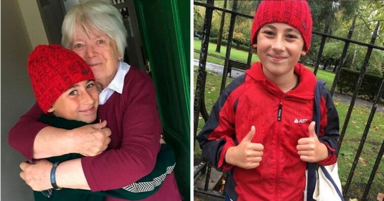 neto viaja da italia ver avó