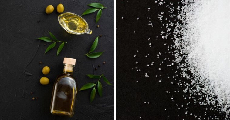 azeite e sal para dor nas articulações