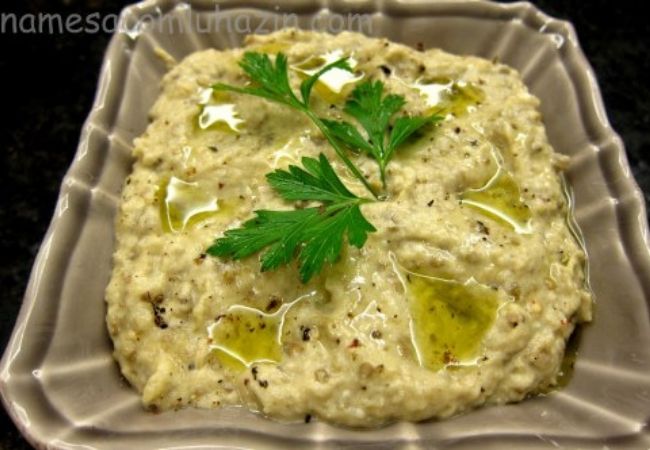 babaganuche com maionese