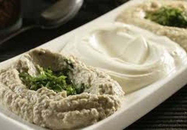 babaganuche com pimentão