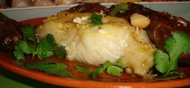 receita de bacalhau a lagareiro com batata-doce