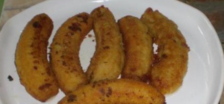 receitas com banana-da-terra frita