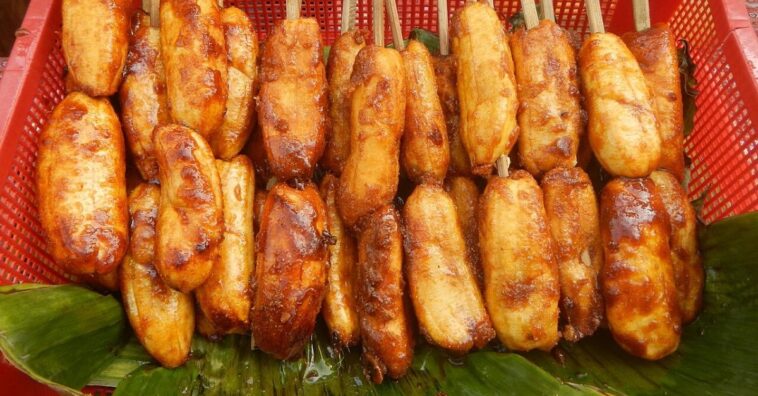 banana frita