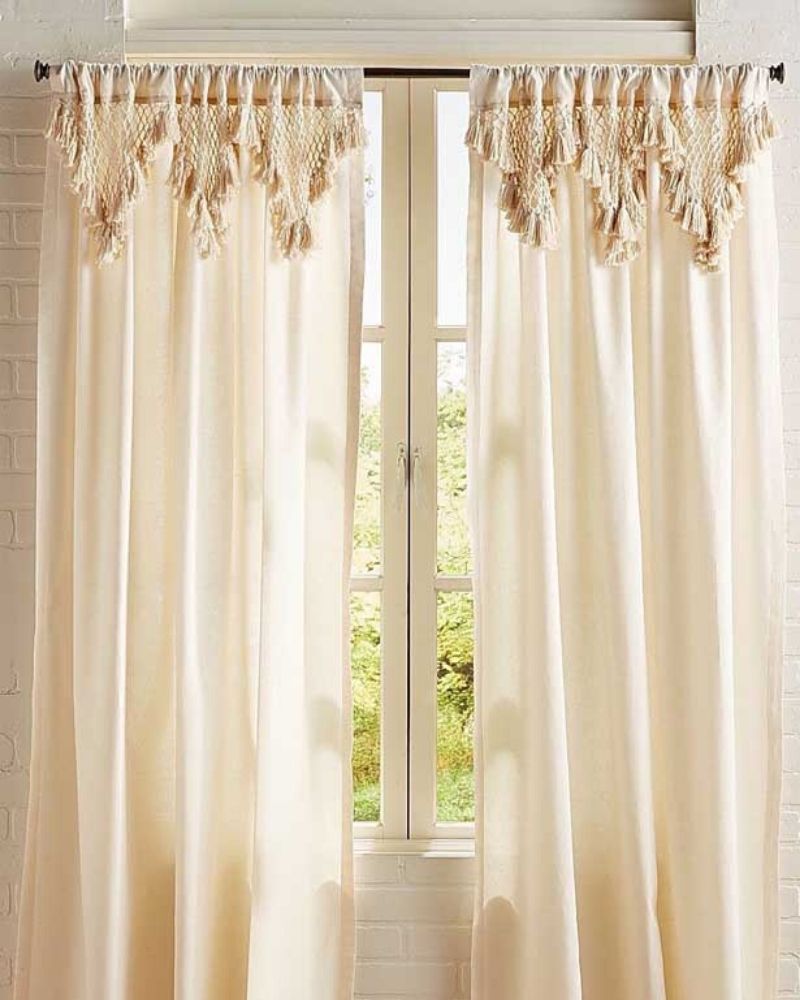 modelo bandô de crochê