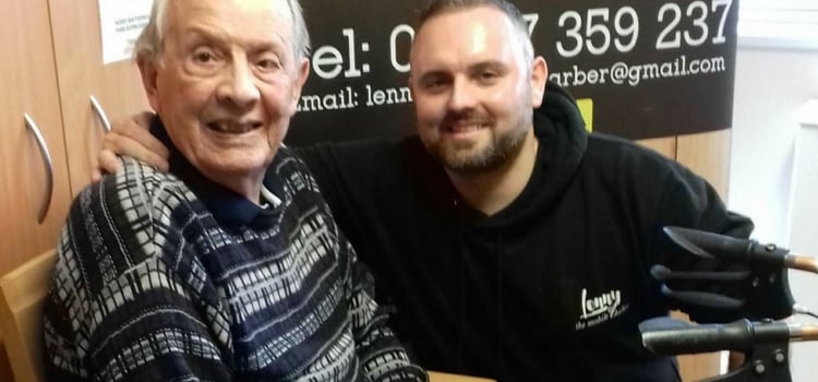 Barbeador boa ação