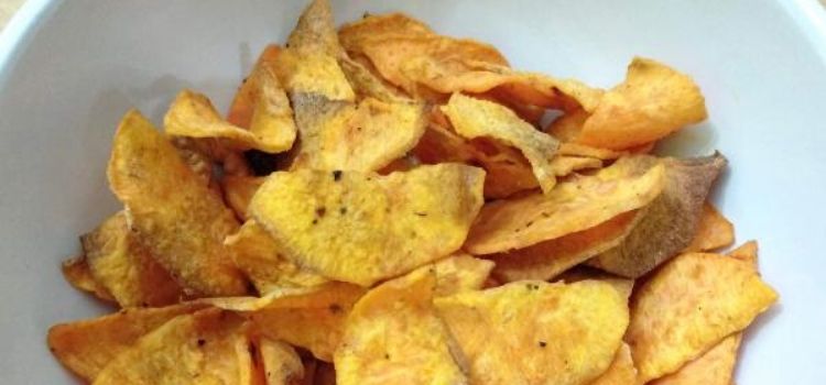 como fazer batata-doce na airfryer chips