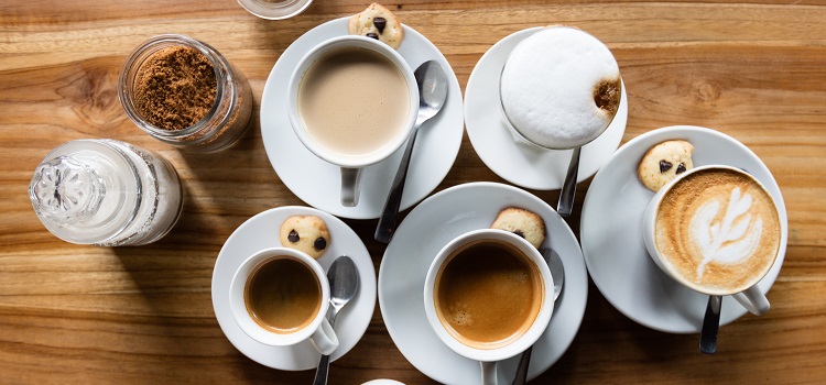 bebidas para café da manhã americano