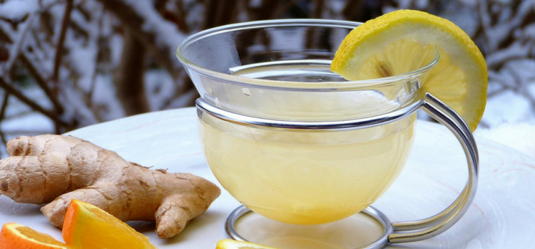 bebidas que aceleram o metabolismo limão com gengibre
