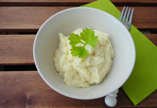 benefícios da couve-flor purê