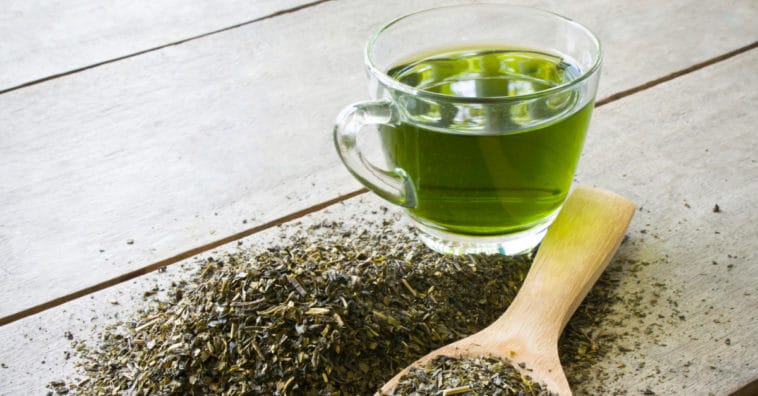 fazer chá verde