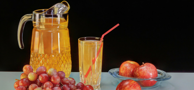 benefícios suco de maçã para a saúde