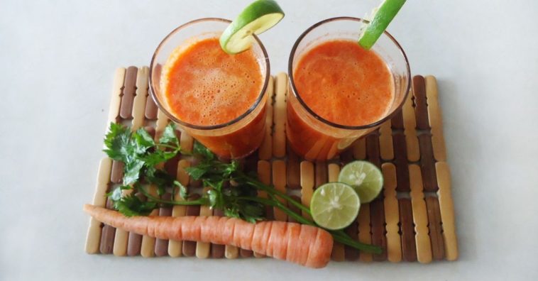 benefícios suco de cenoura limão e linhaça