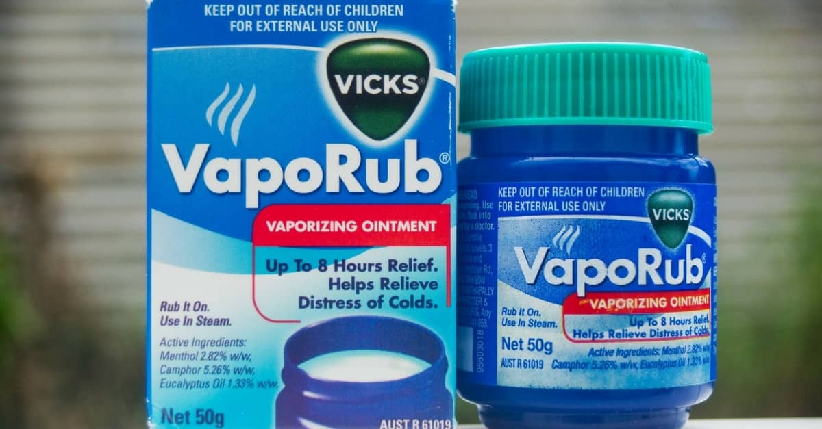 12 usos do Vick Vaporub que certamente você desconhece!