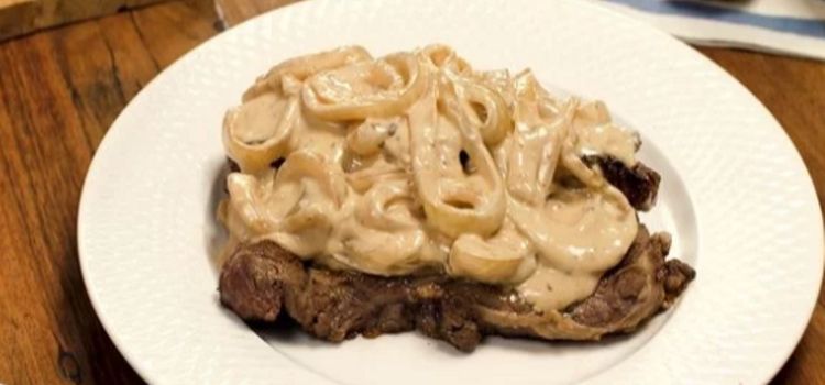 receita de bife ao molho de maionese