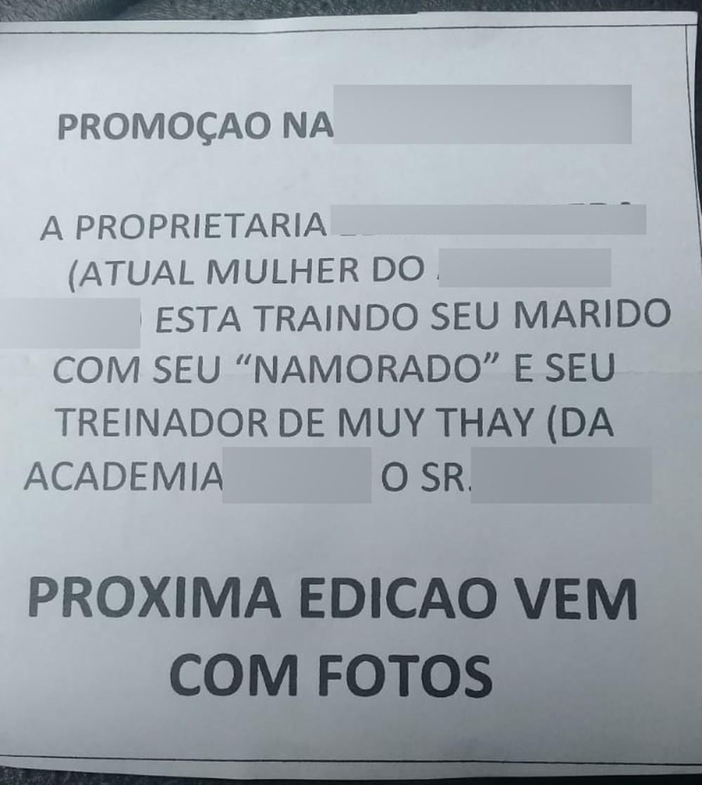 bilhetes anônimos traição
